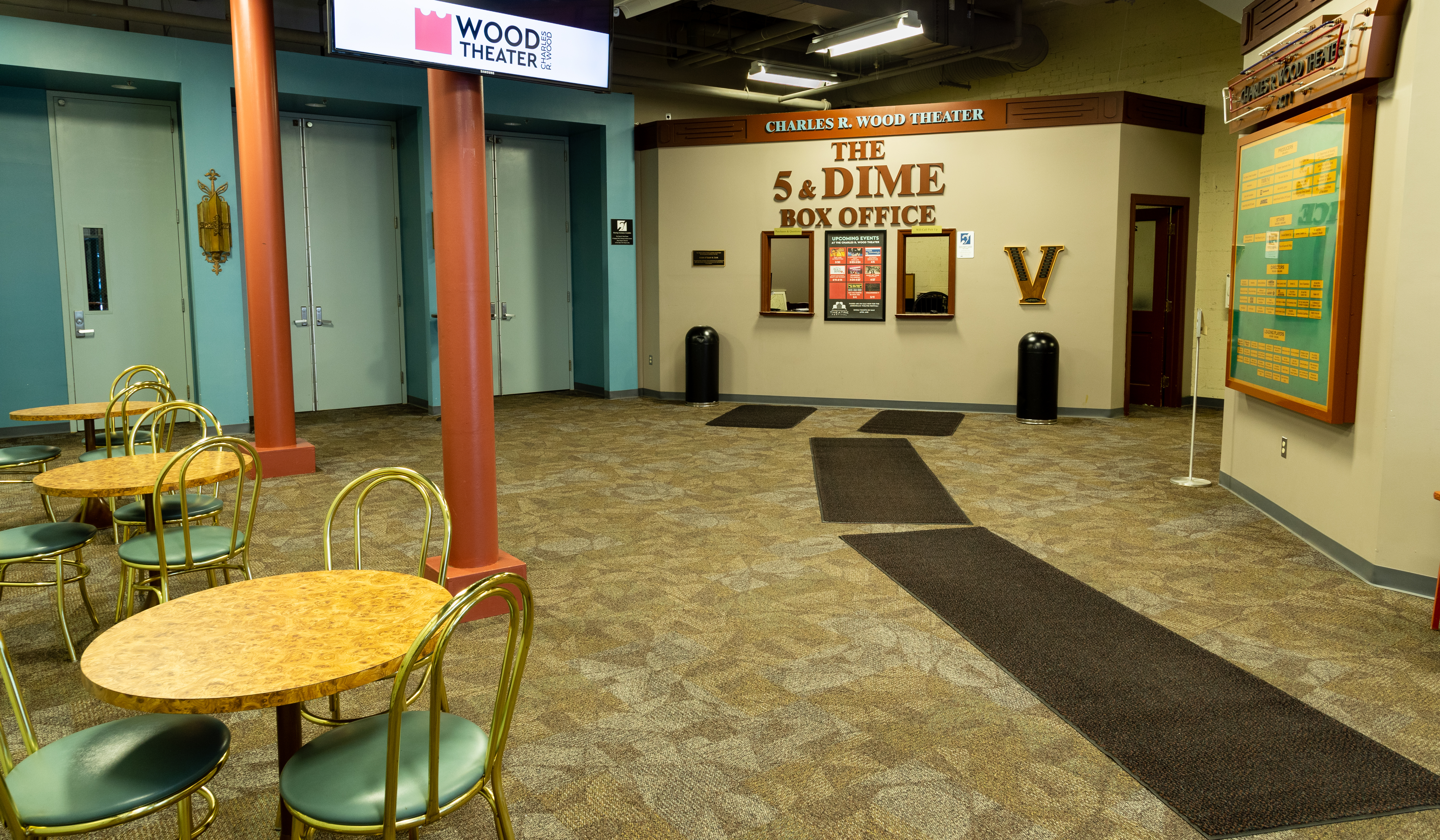 Wood Theater Outer Lobby